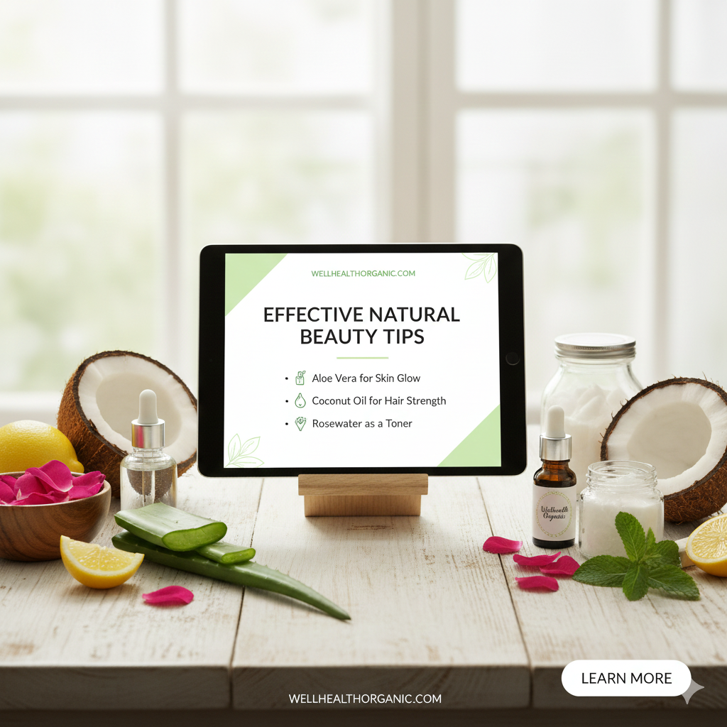 wellhealthorganic.com effective natural beauty tips